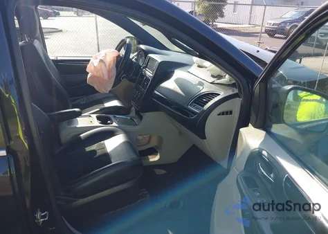 2017 Dodge Grand Caravan Sxt из США, поврежденный, VIN 2C4RDGCG9HR714238